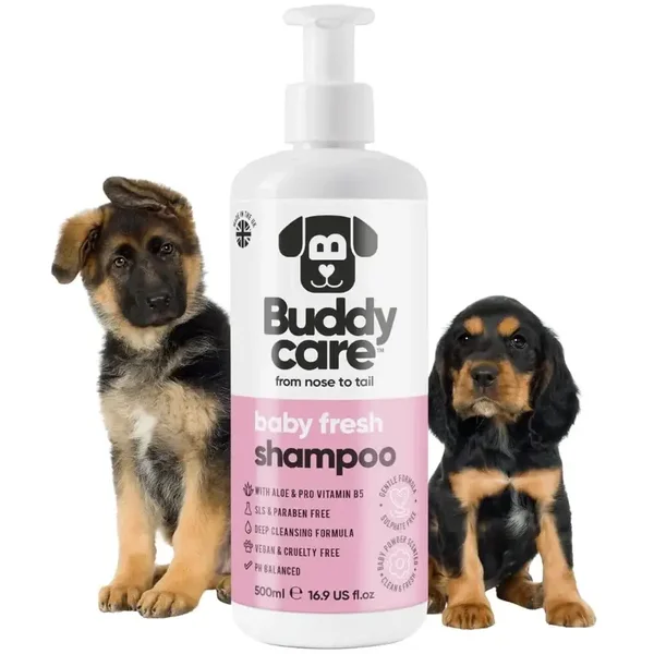 🛁 Shampooing pour Chiens Buddycare Baby Fresh – 500 ml
