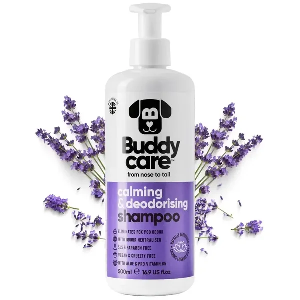 Shampooing Buddycare B1 Lavande pour chien – Nettoyant & désodorisant