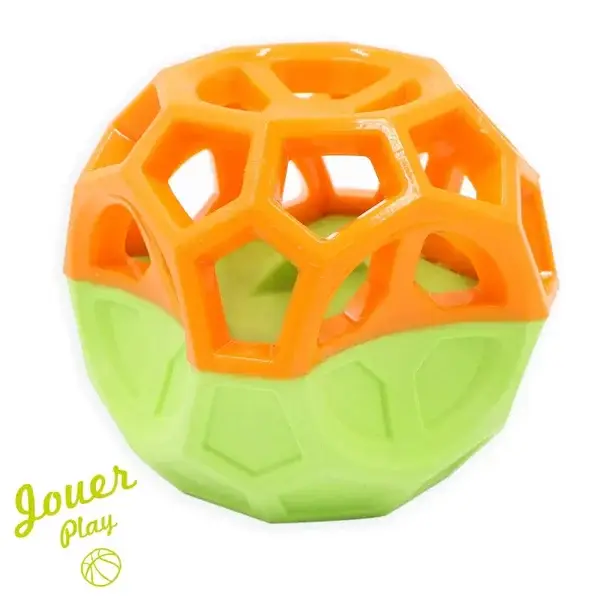 Balle interactive flottante avec friandises & couineur – 9 cm