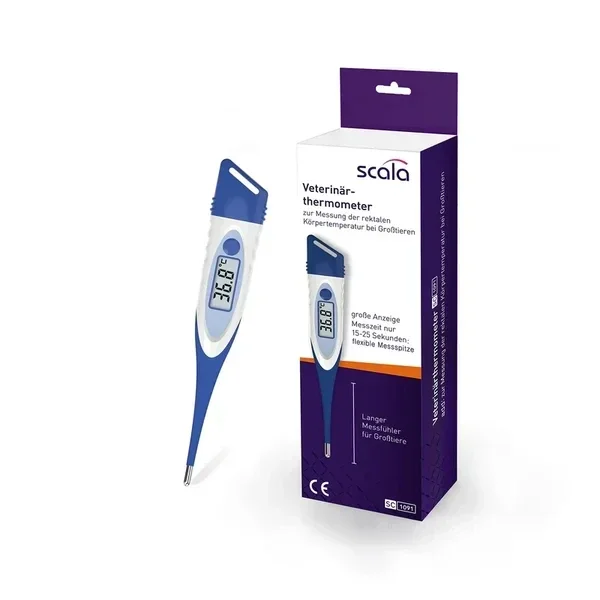 🌡️ Thermomètre Vétérinaire Digital pour Chiens – Scala SC 1091