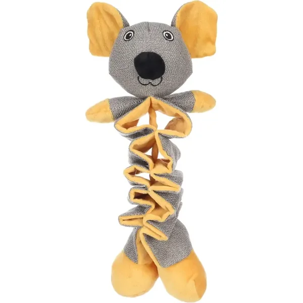 Flamingo Folsy Mouse – Jouet souris pour chiot avec sons – 34 cm
