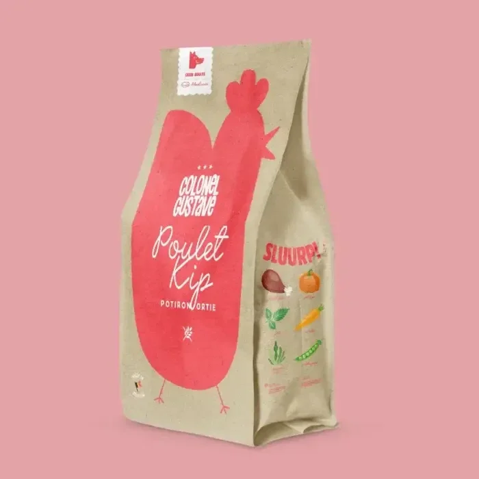 Croquettes pour chien adulte - Poulet frais COLONEL GUSTAVE