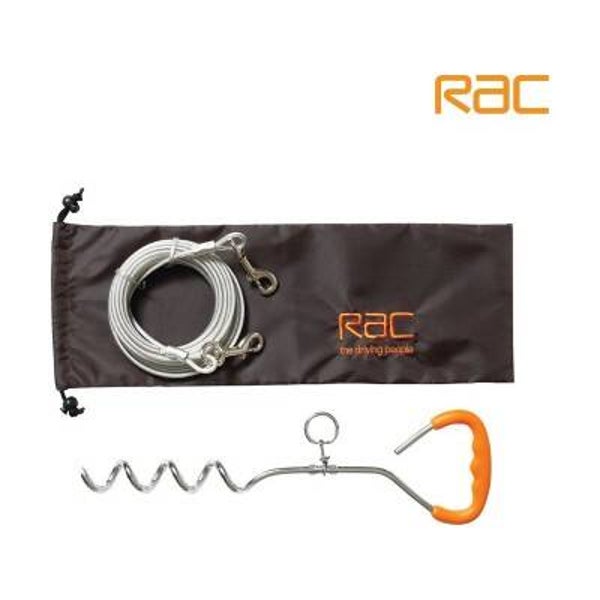 Piquet et câble d’attache pour chien Pet Brands RACPB37 – 4,5 m
