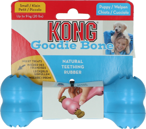 KONG Puppy Goodie Bone – Petit – Os à friandises pour chiot