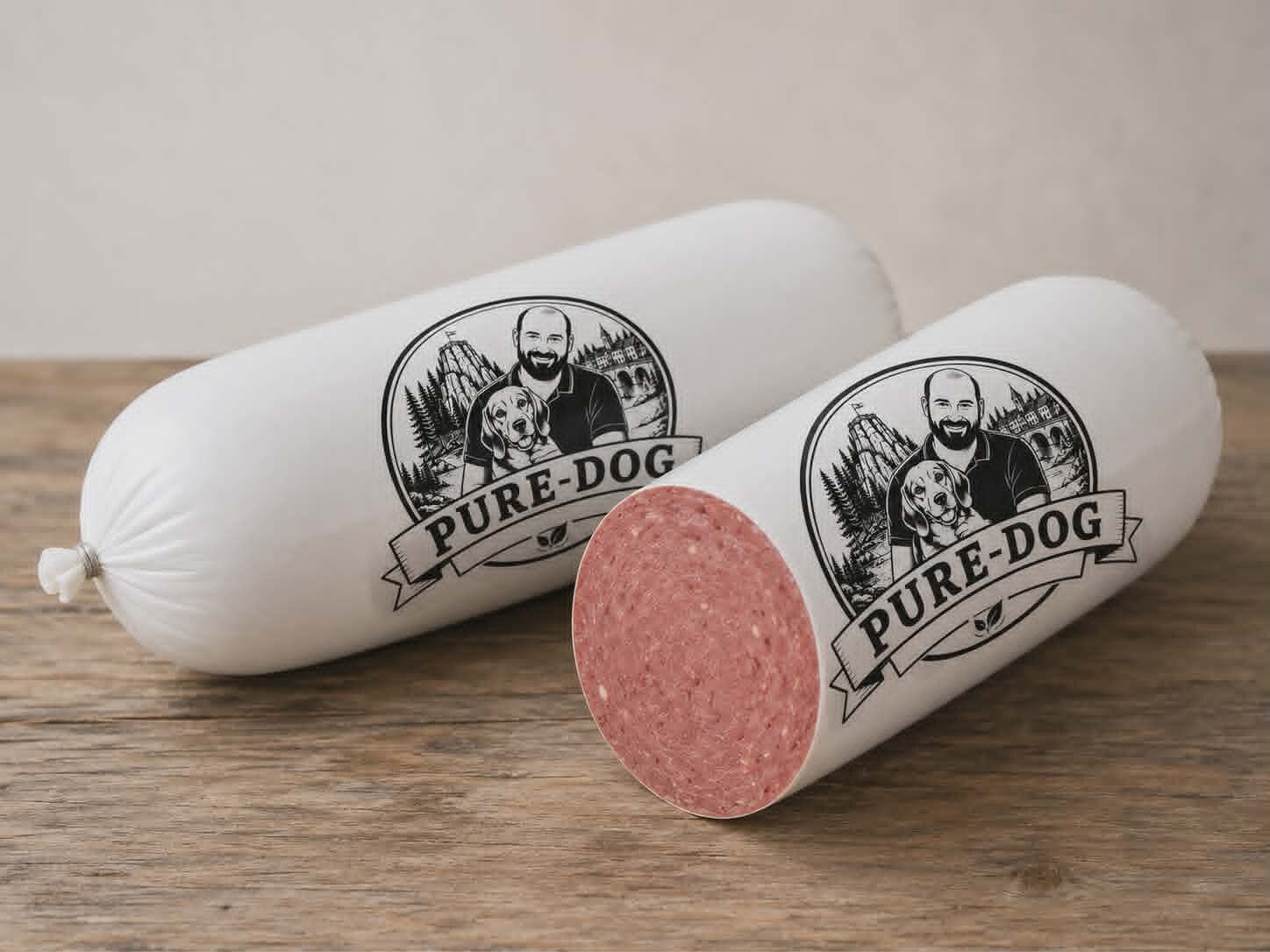 Bœuf  saucisse  PURE-DOG 400G