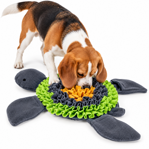 Tapis à renifler Tortue pour chien – 61 × 50 cm 🐢🐾