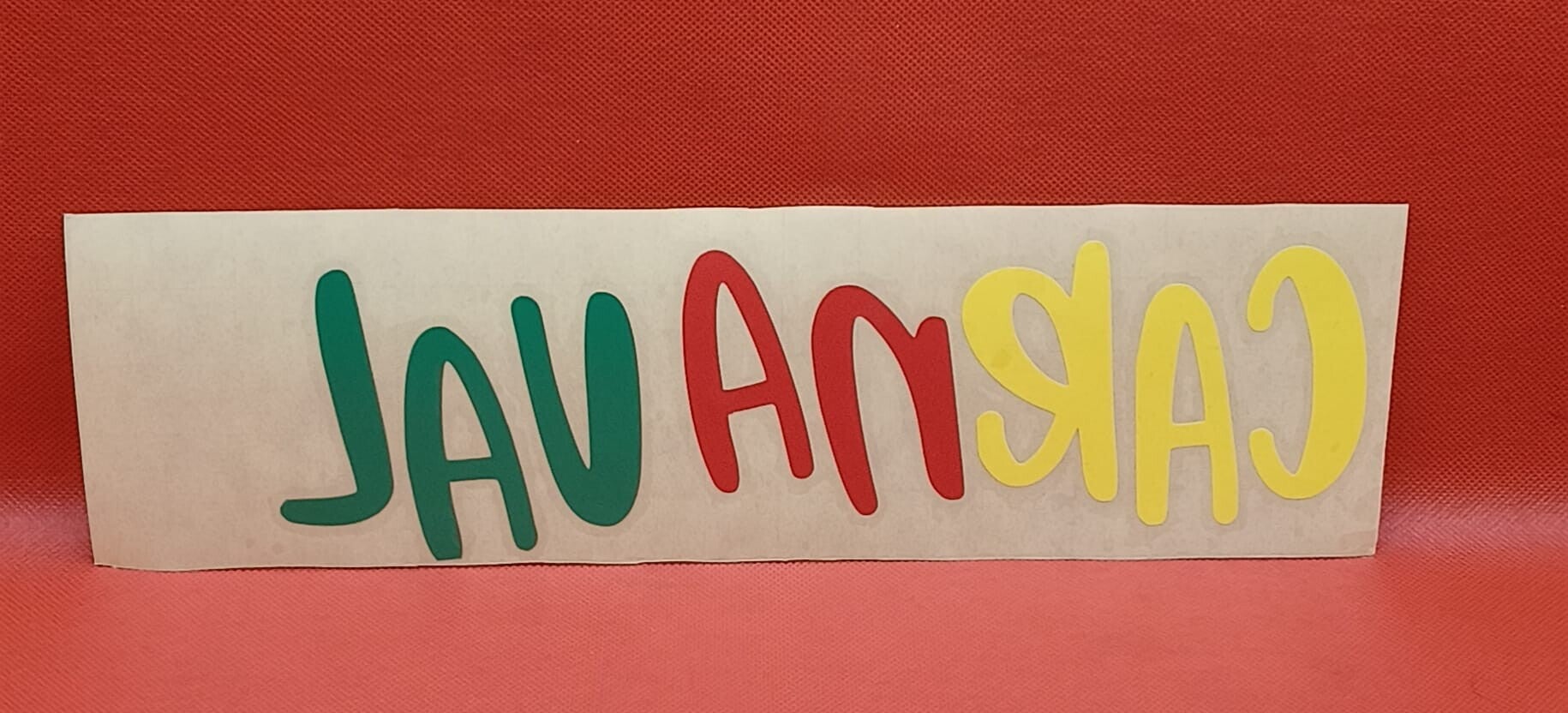 Raamsticker Carnaval | Carnaval