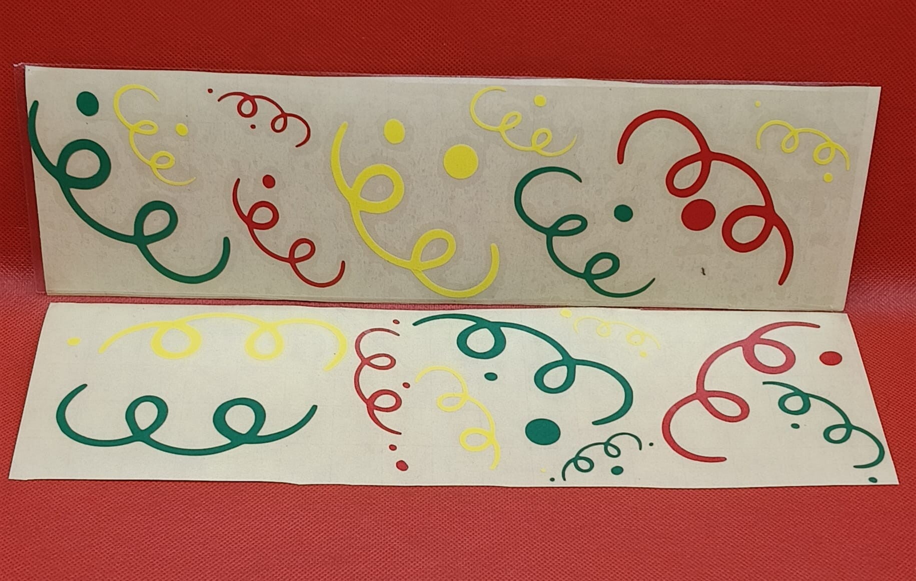 Raamsticker | Carnaval | Confetti