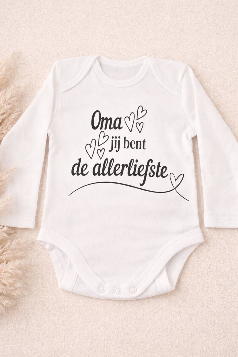 Gepersonaliseerde babyromper | lange mouw |