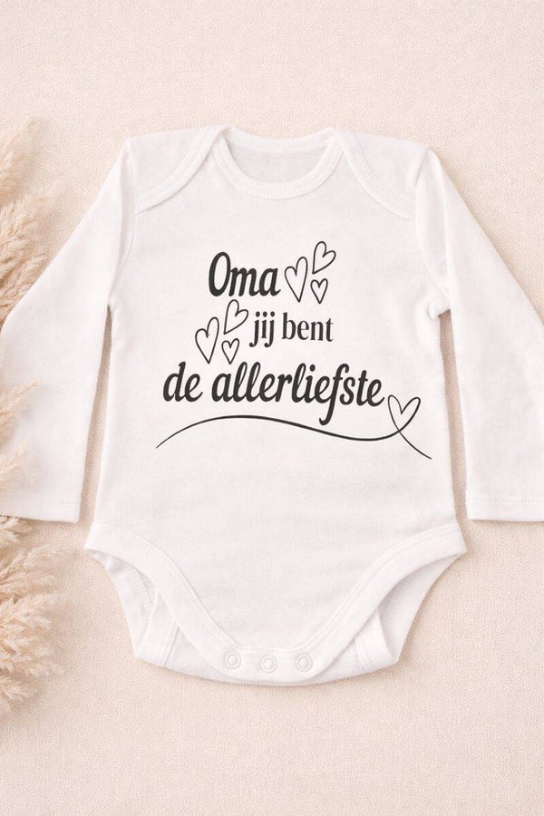 Gepersonaliseerde babyromper | lange mouw |