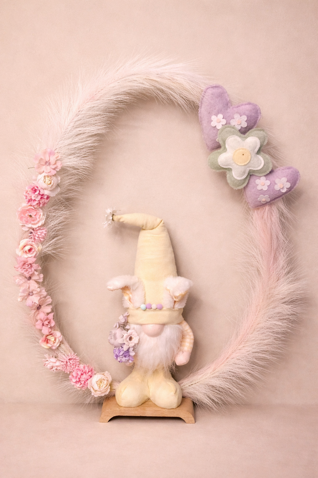 Paasgnoom | ei |  geel | Decoratie