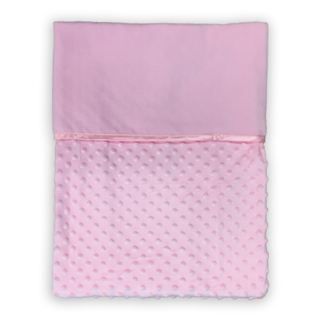 Babydekentje | bolletjes | personaliseren | 75x100cm