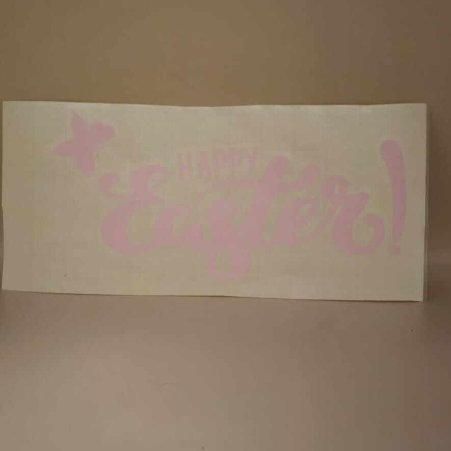 Raamsticker | happy easter | pasen