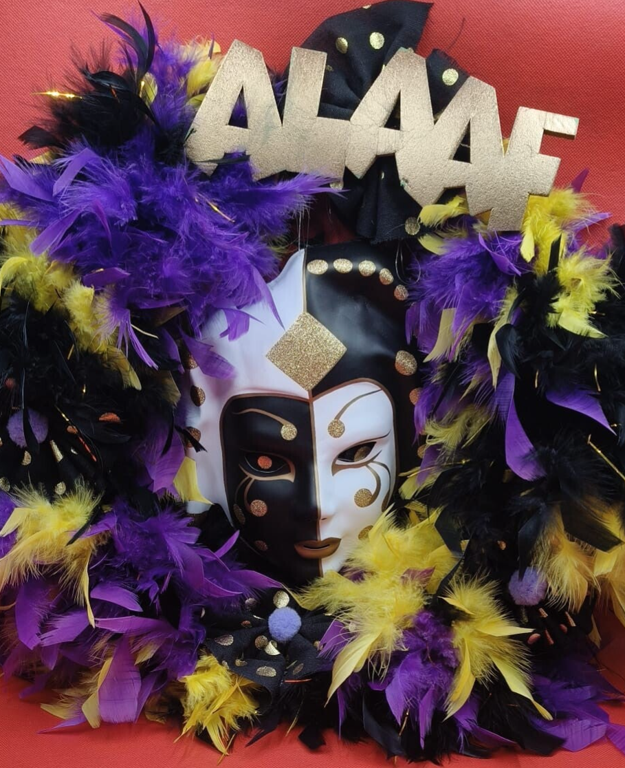 Carnavalskrans | Venetiaans  masker | Alaaf