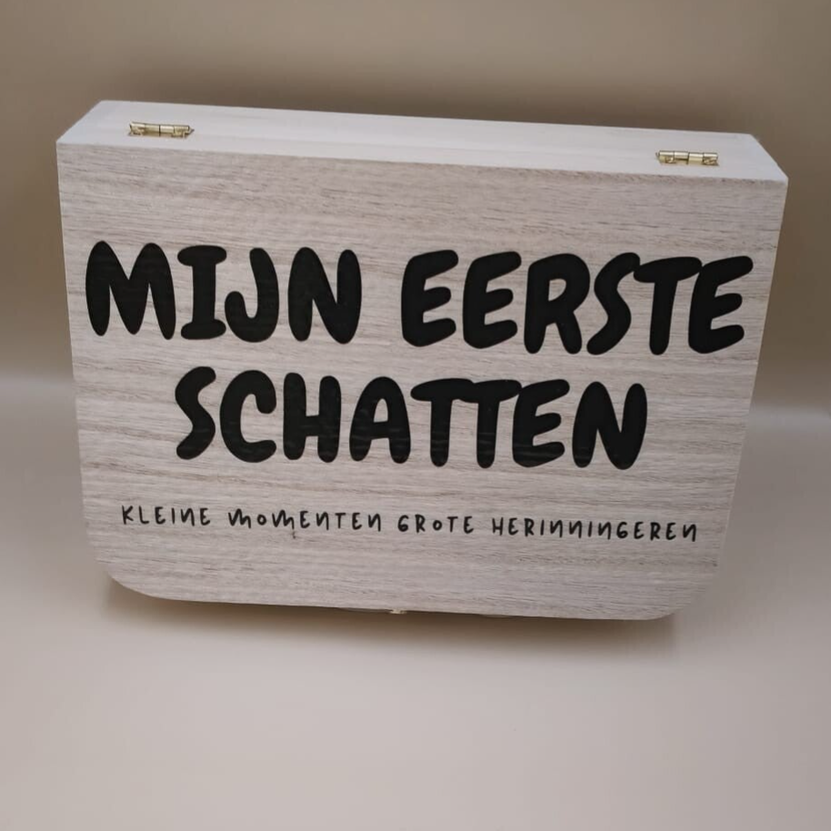 Herinningskoffer | baby | cadeau |