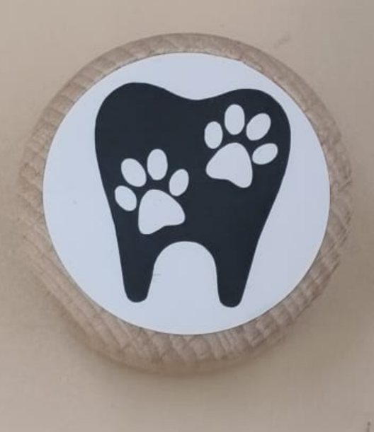 Bewaardoosje | hout | puppytanden | honden
