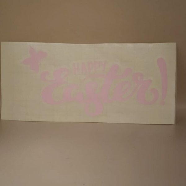 Raamsticker | happy easter | pasen