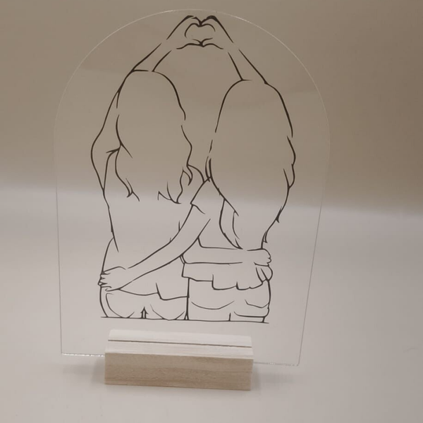 acryldesign | vriendschap |