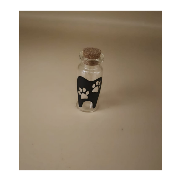 Bewaarflesje | Kurk | Puppy | Tanden