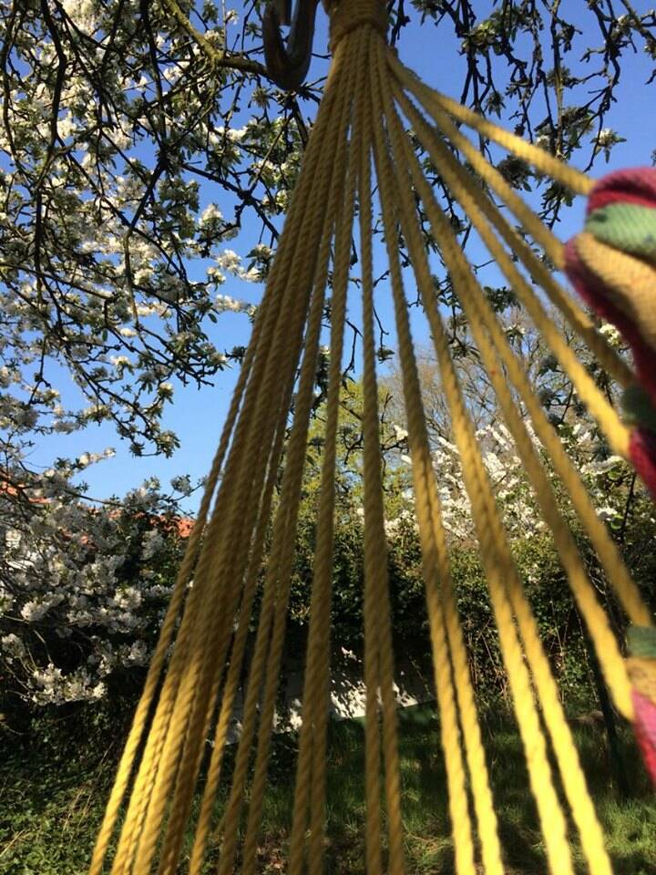 Hangmat onder de boom