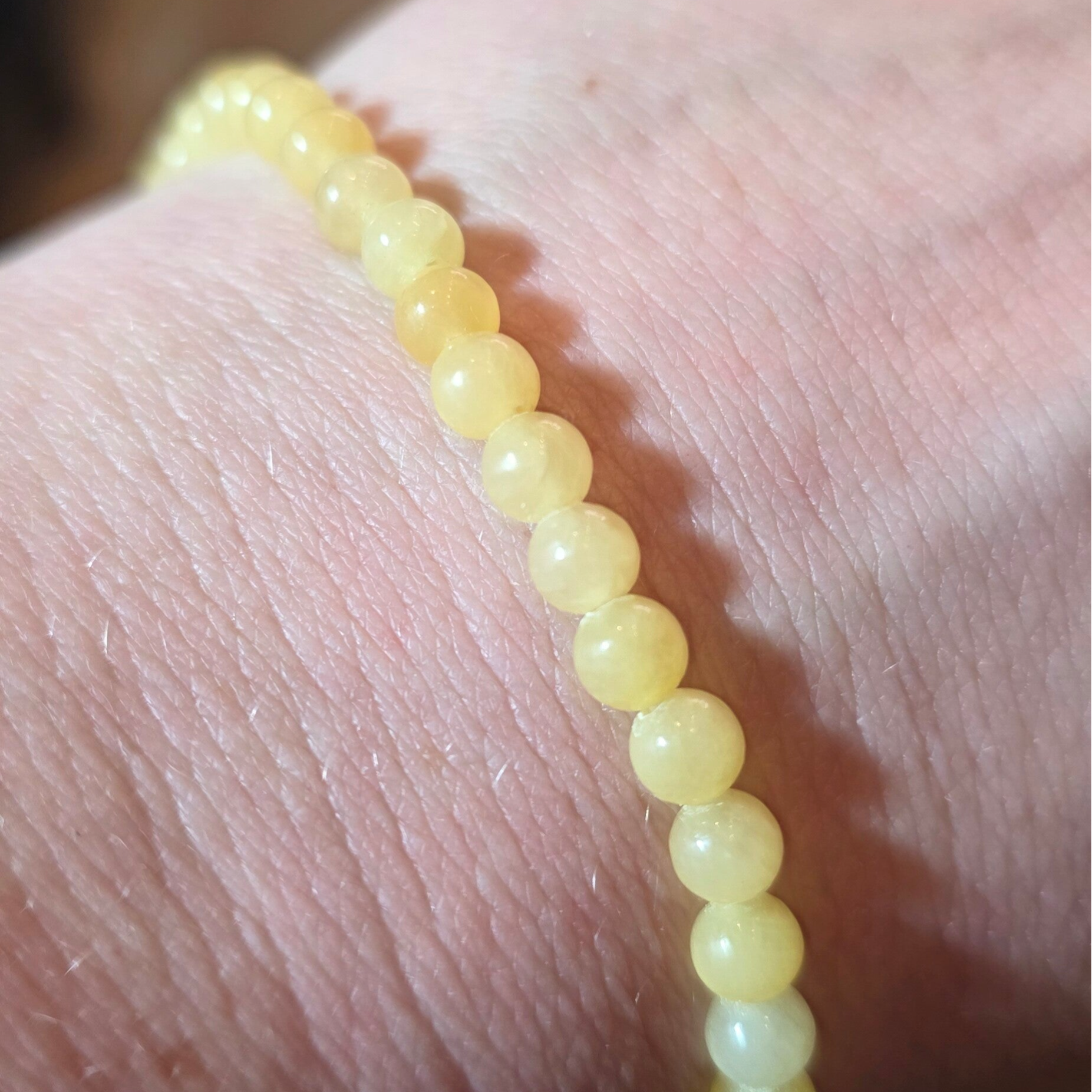 Armband Gele Calciet