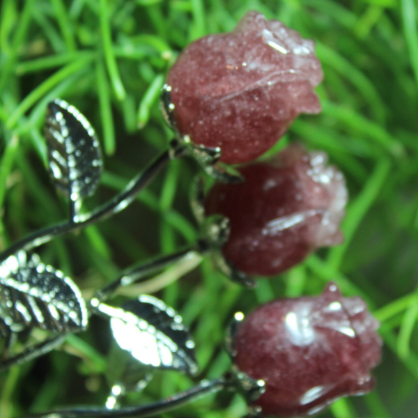 Roos Zilverkleurig Aardbeienkwarts