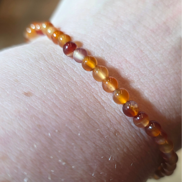 Armband Oranje Agaat
