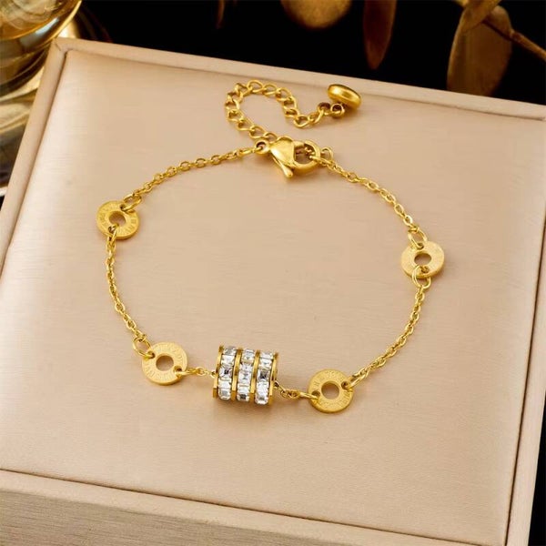 Crystal Circle Bracelet
