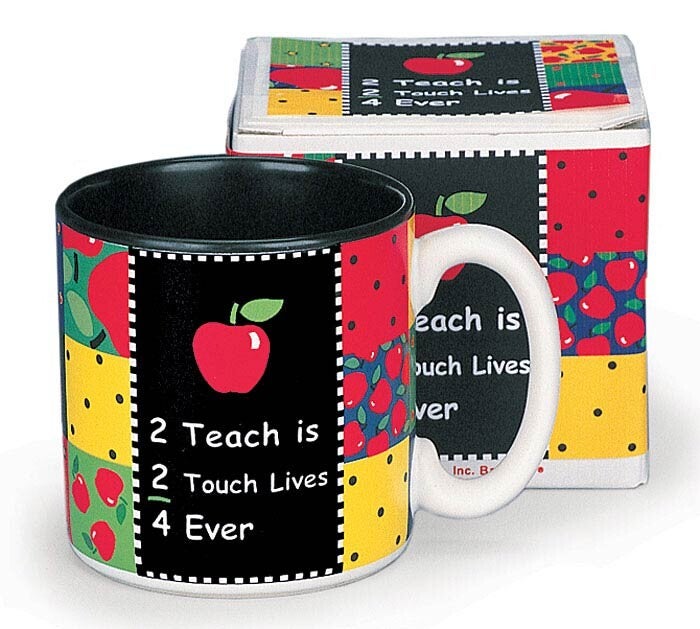 Teacher Appreciation Apple Mug Gift