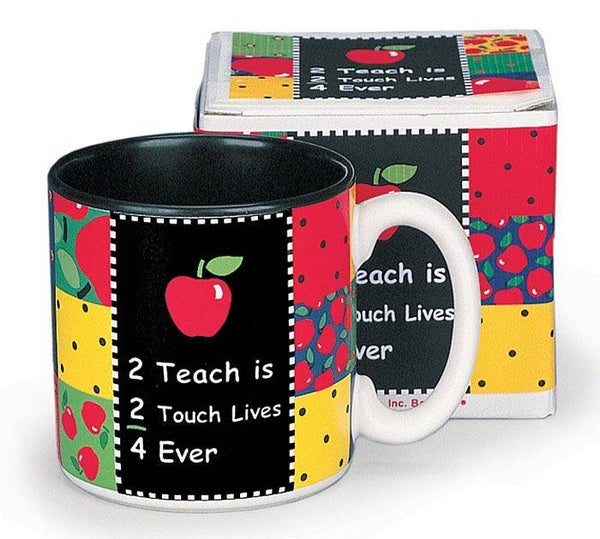 Teacher Appreciation Apple Mug Gift