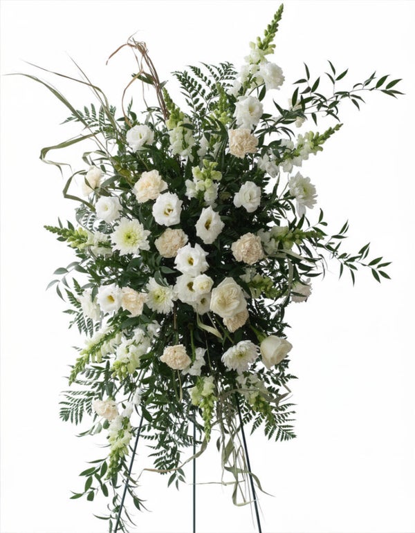 Peaceful Remembrance Standing Spray
