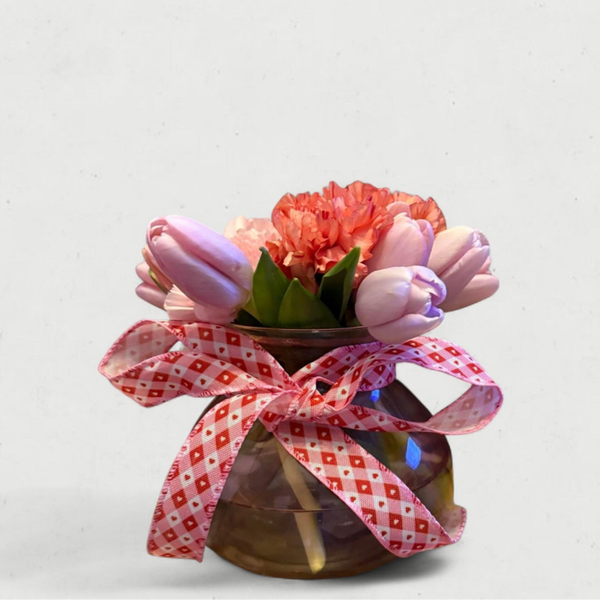 Petite Blush Tulips