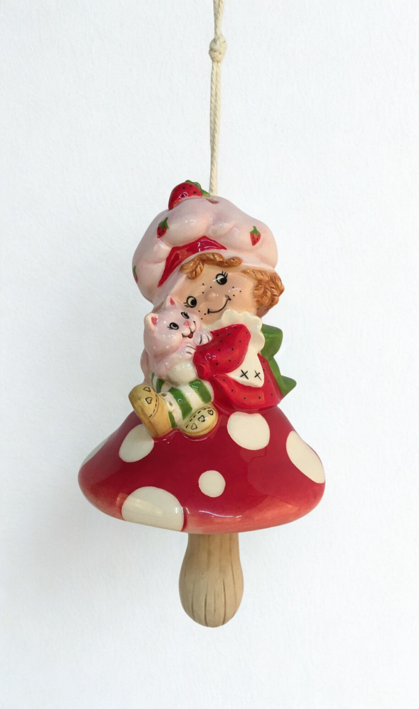 Strawberry Shortcake Mushroom Wind Chime – Blue Sky Clayworks