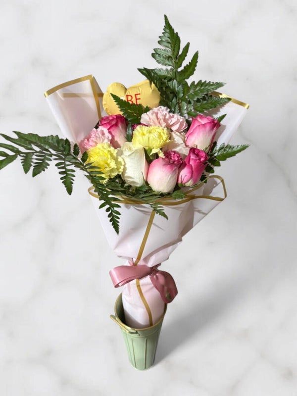 Golden Blush Hand-Tied