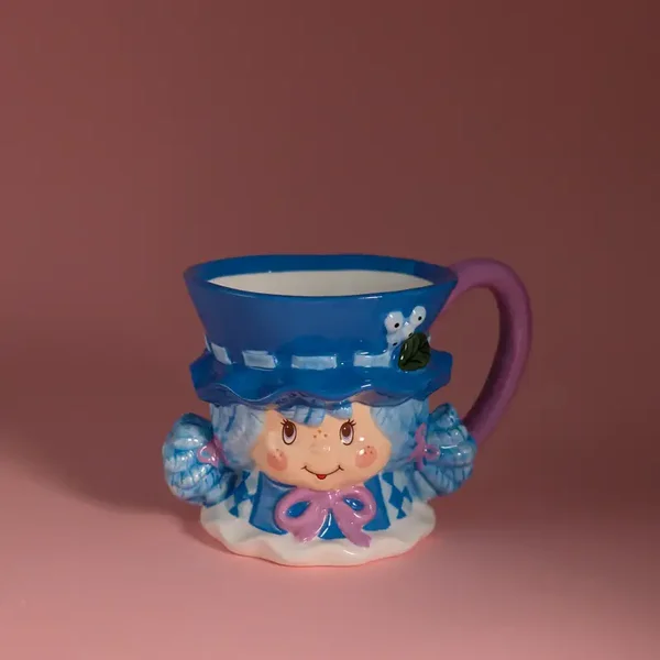 Blueberry Muffin Character Mug