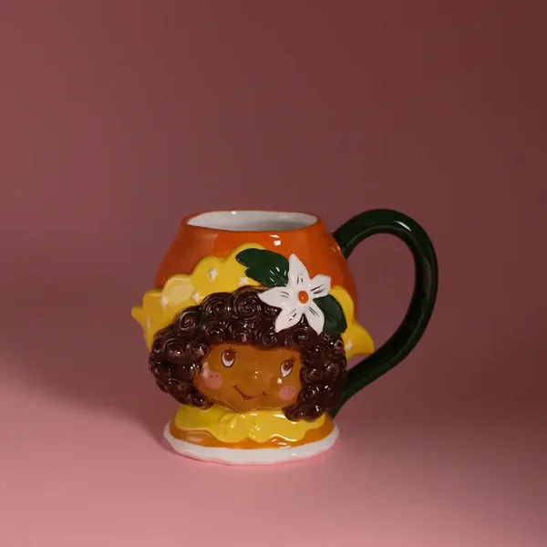 Orange Blossom Character Mug