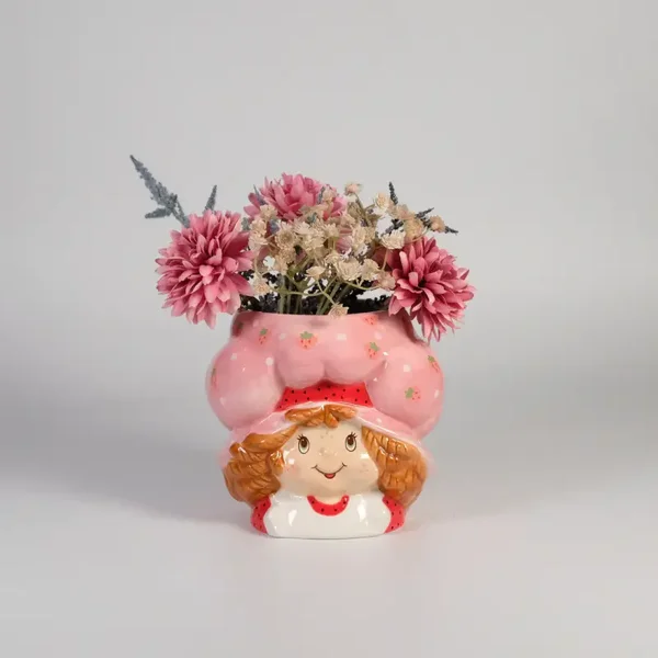 Strawberry Shortcake Figural Planter