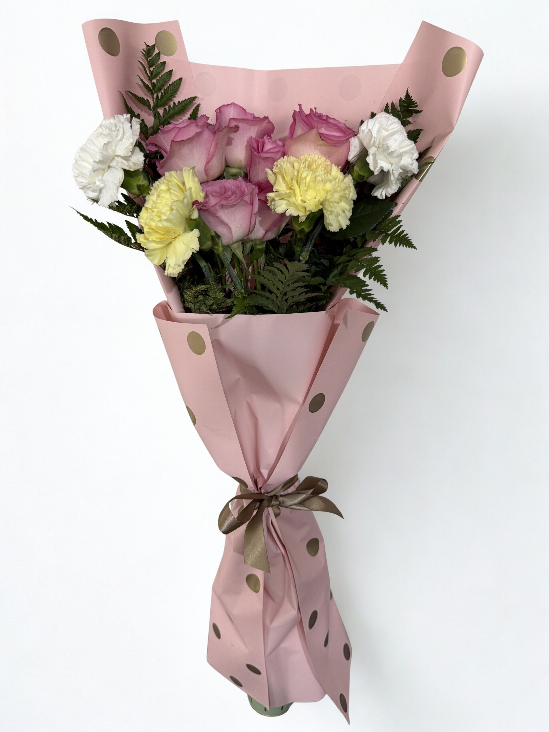 Blushed Wrapped Bouquet
