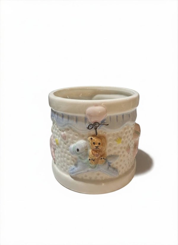 Blue Sweet Dreams Baby Keepsake Planter