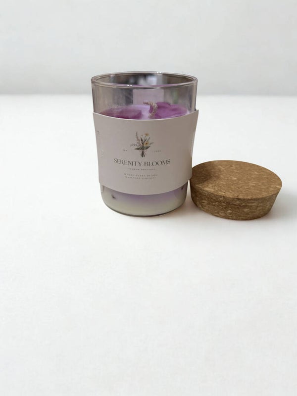 Lavender Latte Candle