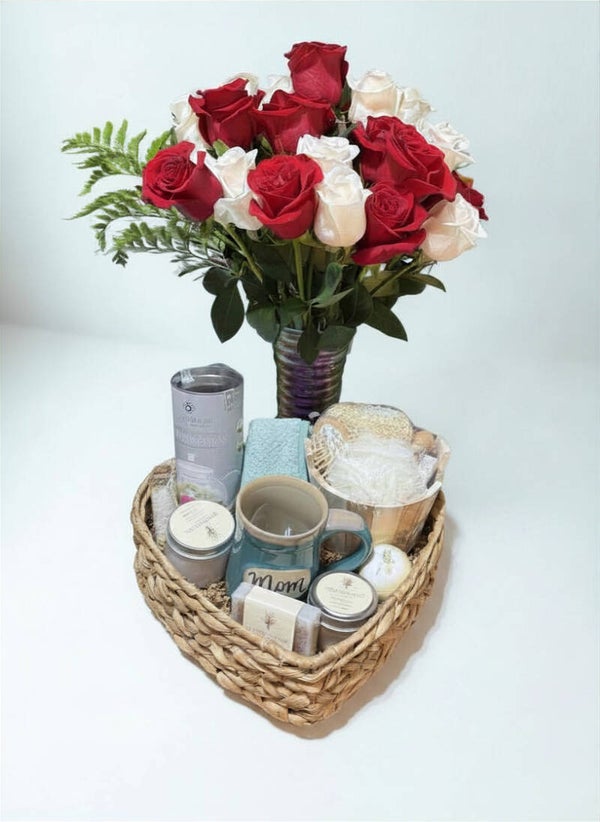 Serenity Romance Spa Basket