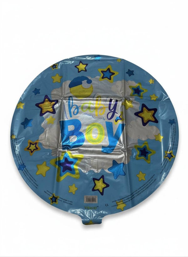 Baby Boy Stars & Moon Balloon