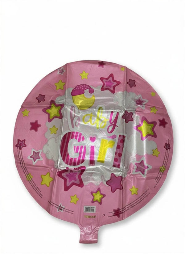 Baby Girl Stars & Moon Balloon