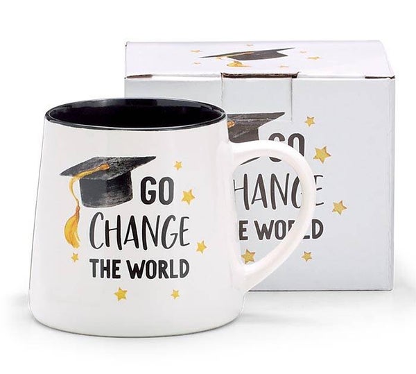 Go Change the World Graduation Mug