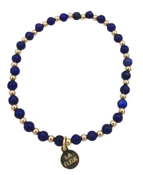 Lapiz lazuli met goud