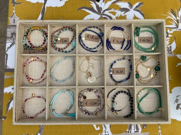 Armband/ oorbel sieraden avond