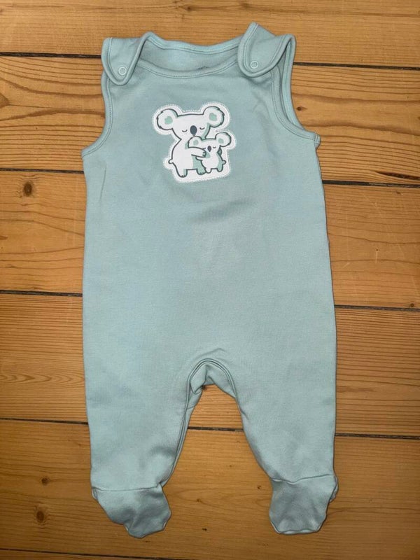 Mintgrüner Strampler mit Koala Gr. 62 Baby Club