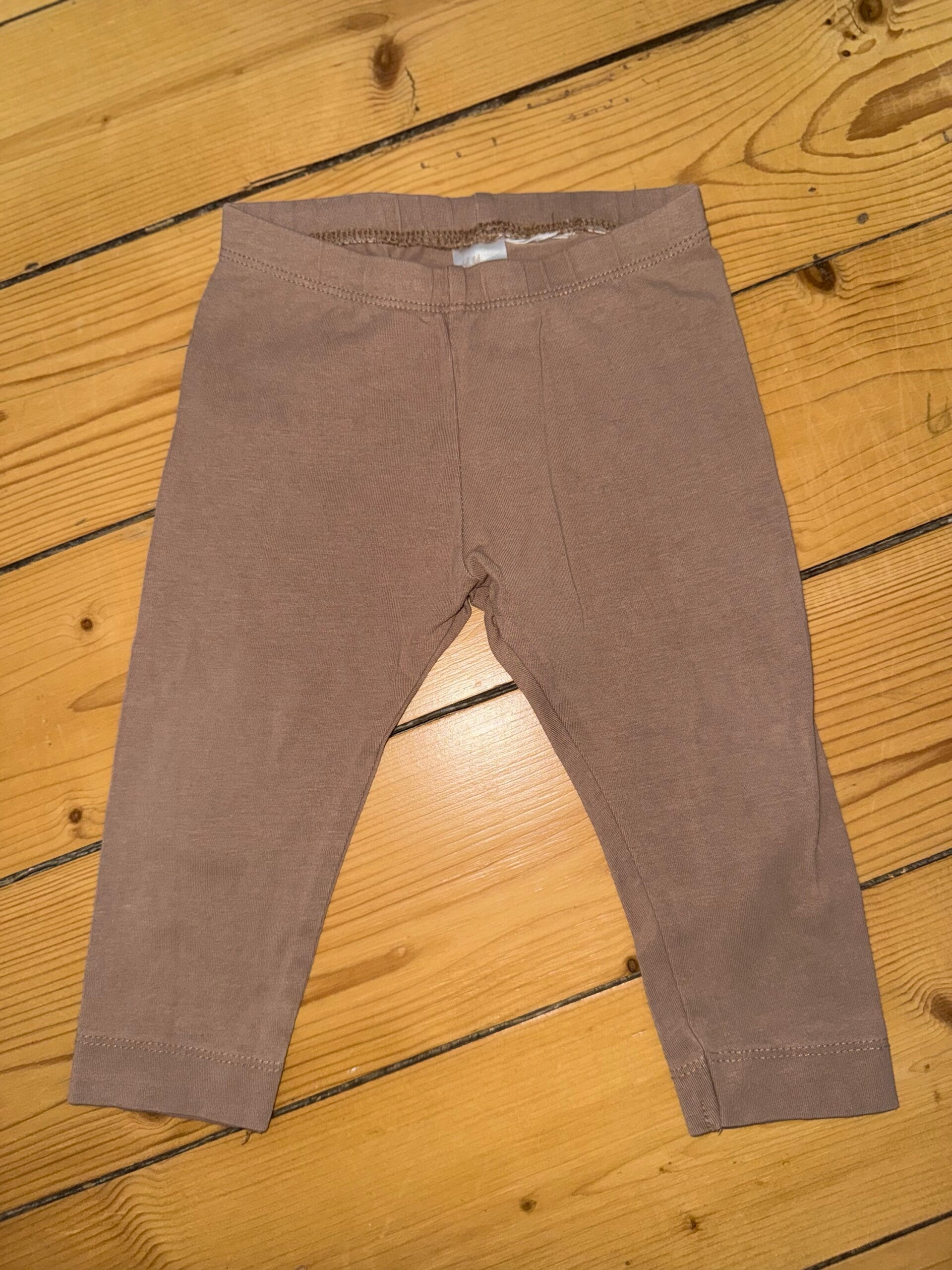 Braune Leggings Gr. 80 H&M