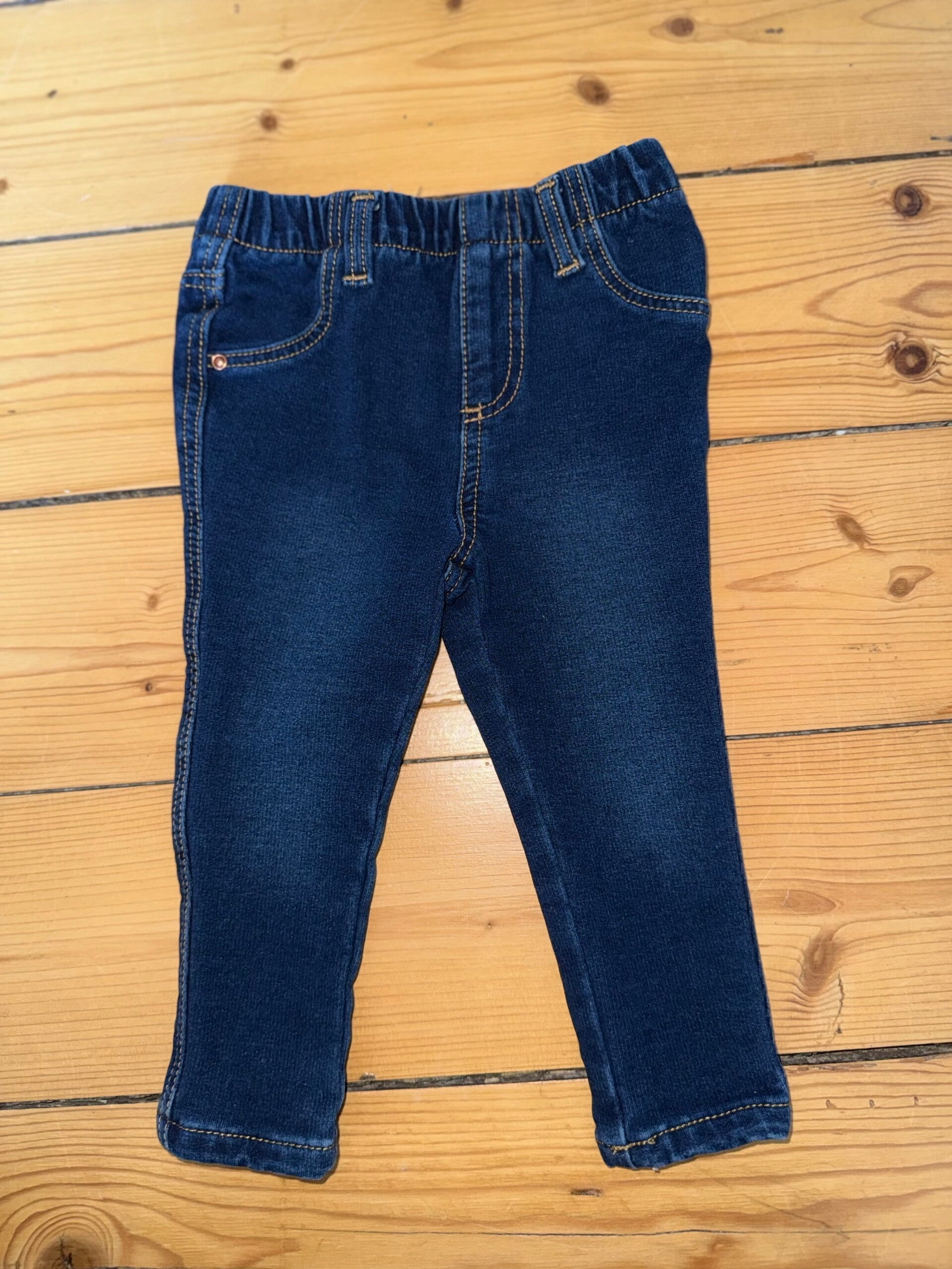 Dunkelblaue Hose Gr. 80