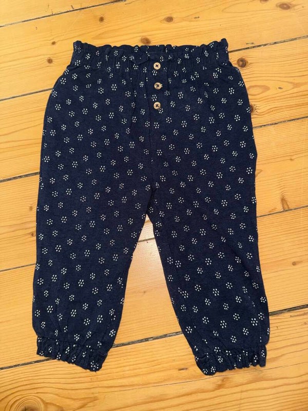 Dunkelblaue Hose Gr. 80 Topomini